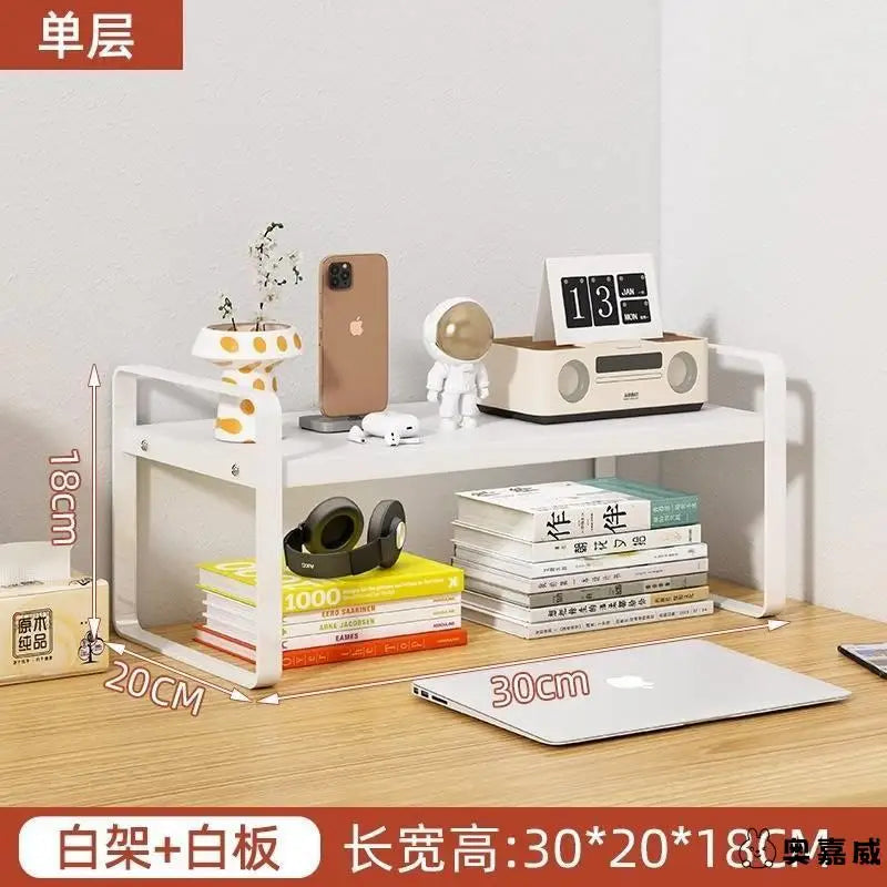 Office Desk Top Storage Ra Layered Bookelf Student Dormi Desk Organizer Desktop elf Office Furniture Accory