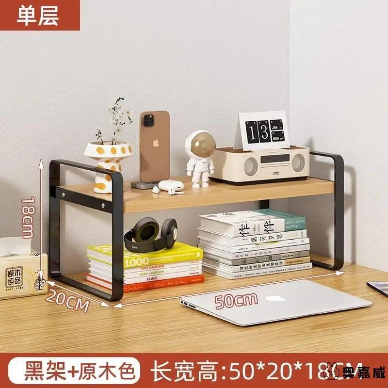 Office Desk Top Storage Ra Layered Bookelf Student Dormi Desk Organizer Desktop elf Office Furniture Accory