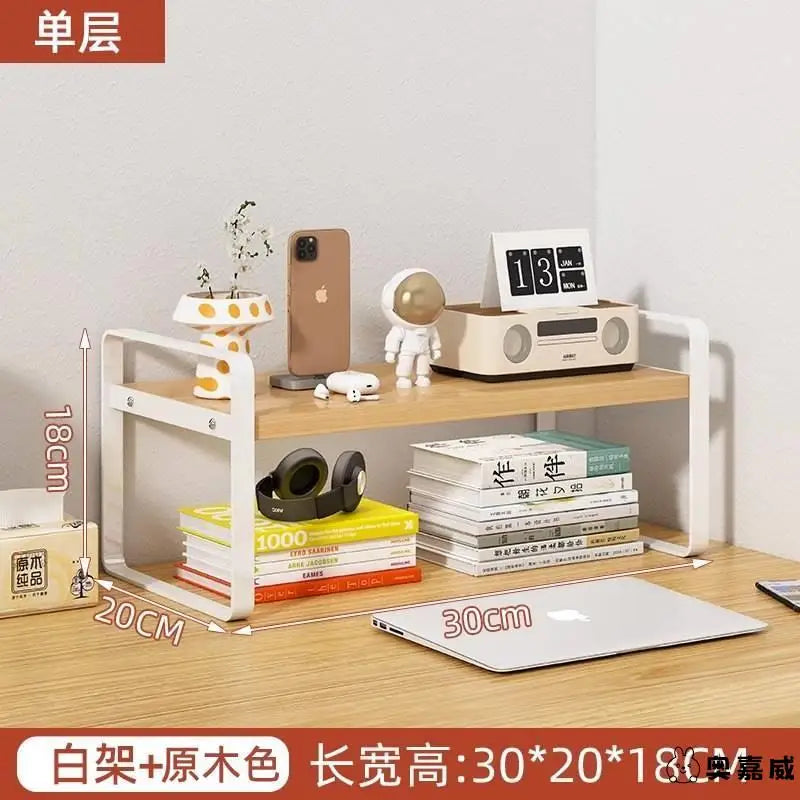 Office Desk Top Storage Ra Layered Bookelf Student Dormi Desk Organizer Desktop elf Office Furniture Accory
