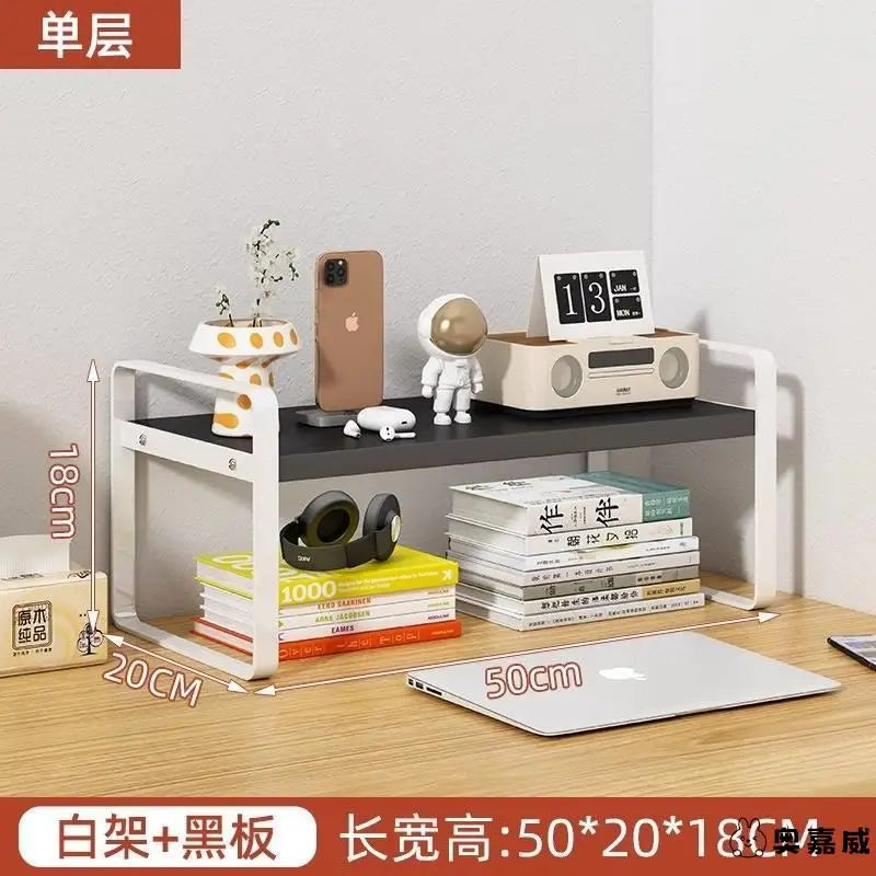 Office Desk Top Storage Ra Layered Bookelf Student Dormi Desk Organizer Desktop elf Office Furniture Accory
