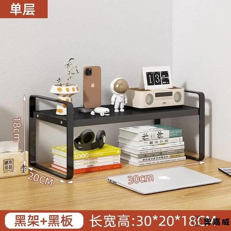 Office Desk Top Storage Ra Layered Bookelf Student Dormi Desk Organizer Desktop elf Office Furniture Accory