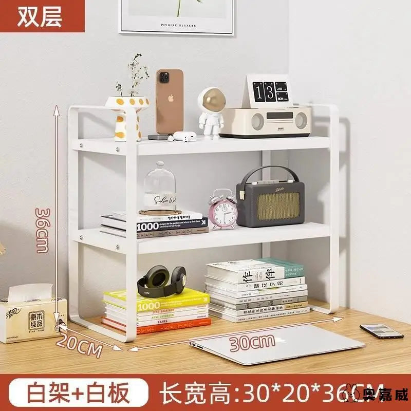 Office Desk Top Storage Ra Layered Bookelf Student Dormi Desk Organizer Desktop elf Office Furniture Accory