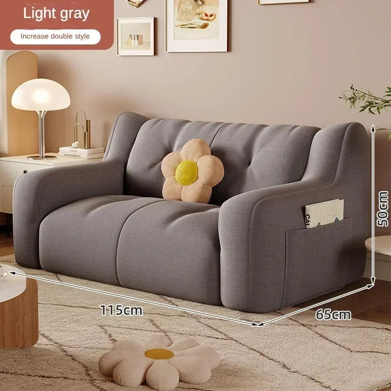 Luxury Home Sofa Modern Small Sofa Lazy Leisure Balcony FloorRecliner Italian Living Room Sofás Para Salón Postmodern Furniture