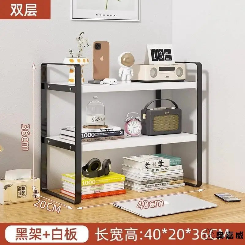 Office Desk Top Storage Ra Layered Bookelf Student Dormi Desk Organizer Desktop elf Office Furniture Accory