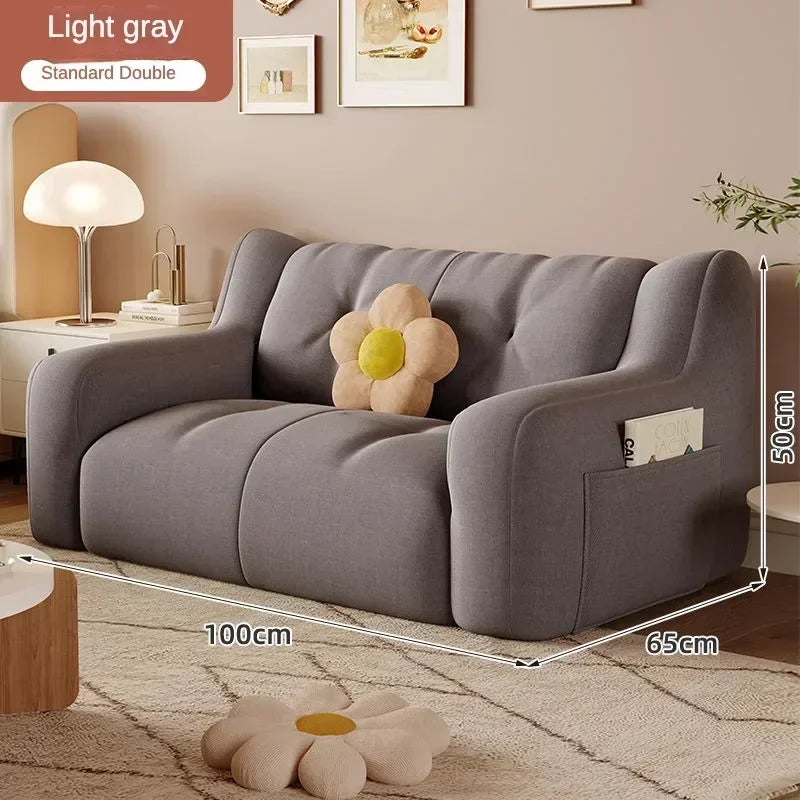 Luxury Home Sofa Modern Small Sofa Lazy Leisure Balcony FloorRecliner Italian Living Room Sofás Para Salón Postmodern Furniture