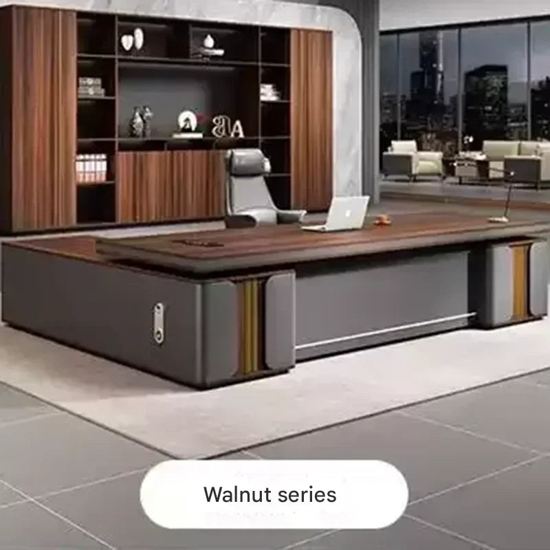Bedroom Luxury Modern Boss Office Desk Work Art Stand Up Filing Cabinets Office Desk Gadgets Storage Ufficio Salon Furniture