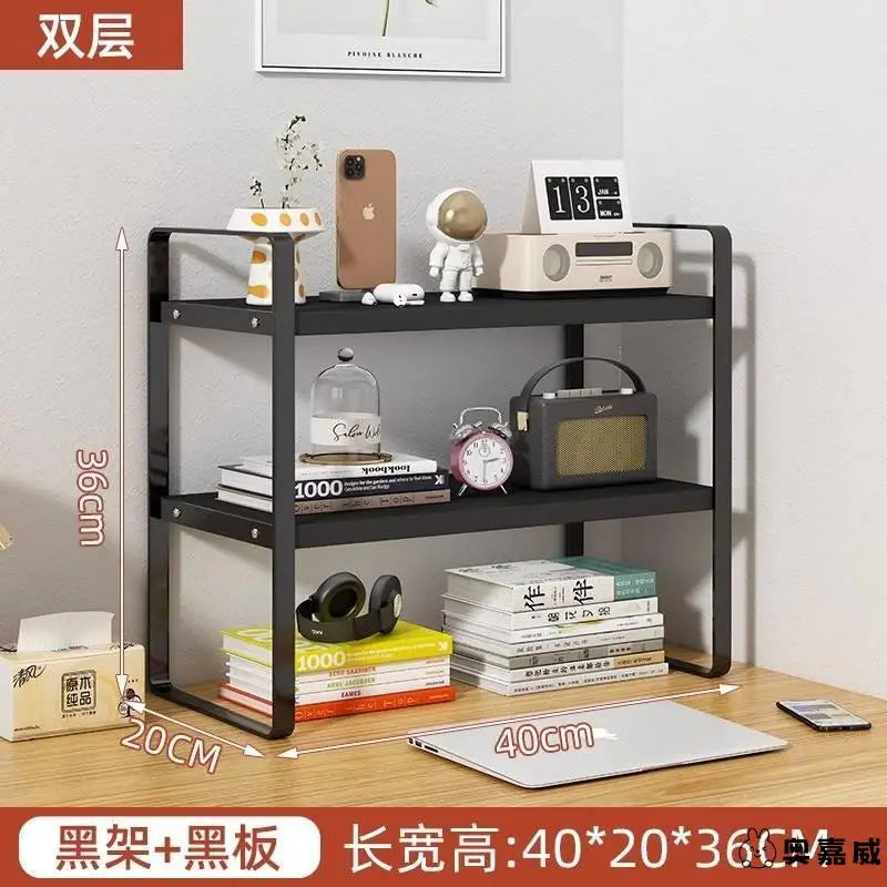 Office Desk Top Storage Ra Layered Bookelf Student Dormi Desk Organizer Desktop elf Office Furniture Accory