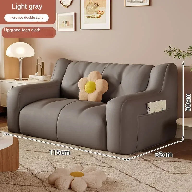 Luxury Home Sofa Modern Small Sofa Lazy Leisure Balcony FloorRecliner Italian Living Room Sofás Para Salón Postmodern Furniture