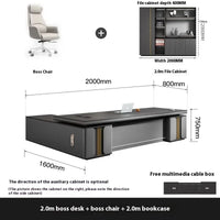 Bedroom Luxury Modern Boss Office Desk Work Art Stand Up Filing Cabinets Office Desk Gadgets Storage Ufficio Salon Furniture