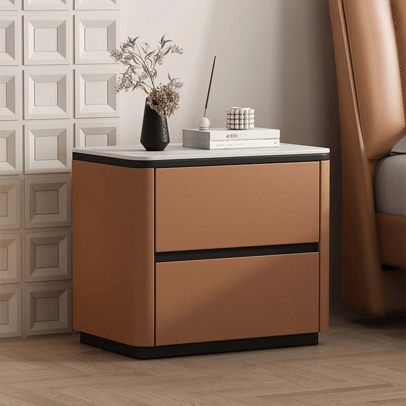 Low Organizer Bedside Table Bedroom Mobile Cabinets Drawers Luxury Storage Nightstand Librero Mesa De Cabeceira Trendy Furniture