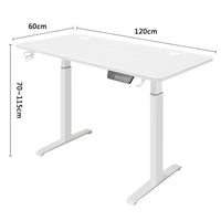Electric Standing Desk, Adjustable Height, Electric Corner Standing Desk, Sit Stand Up Desk for Home Office Computer Workstation