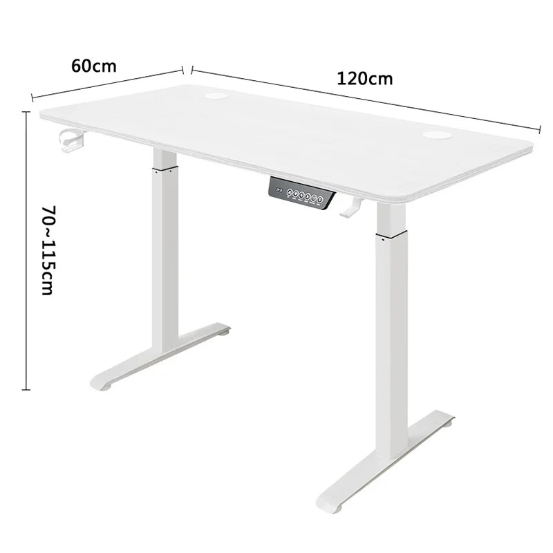 Electric Standing Desk, Adjustable Height, Electric Corner Standing Desk, Sit Stand Up Desk for Home Office Computer Workstation