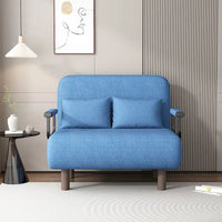 Modern folding sofa bed apartment small apartment simple single and double folding sofa with armrest