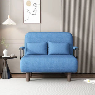 Modern folding sofa bed apartment small apartment simple single and double folding sofa with armrest