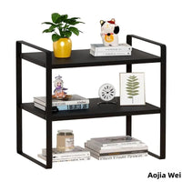 Office Desk Top Storage Ra Layered Bookelf Student Dormi Desk Organizer Desktop elf Office Furniture Accory