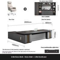 Bedroom Luxury Modern Boss Office Desk Work Art Stand Up Filing Cabinets Office Desk Gadgets Storage Ufficio Salon Furniture