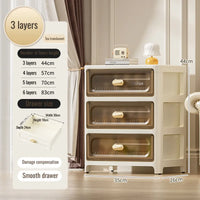 Home storage cabinet multi-layer drawer storage cabinet snack toys chest of drawers bedside table plastic storage cabinet