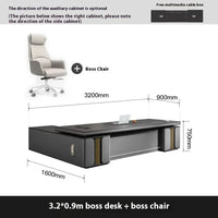 Bedroom Luxury Modern Boss Office Desk Work Art Stand Up Filing Cabinets Office Desk Gadgets Storage Ufficio Salon Furniture