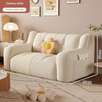 Luxury Home Sofa Modern Small Sofa Lazy Leisure Balcony FloorRecliner Italian Living Room Sofás Para Salón Postmodern Furniture