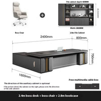 Bedroom Luxury Modern Boss Office Desk Work Art Stand Up Filing Cabinets Office Desk Gadgets Storage Ufficio Salon Furniture