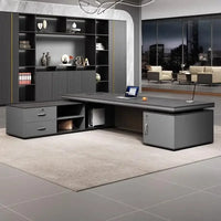Bedroom Luxury Modern Boss Office Desk Work Art Stand Up Filing Cabinets Office Desk Gadgets Storage Ufficio Salon Furniture