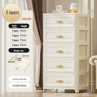 Home storage cabinet multi-layer drawer storage cabinet snack toys chest of drawers bedside table plastic storage cabinet