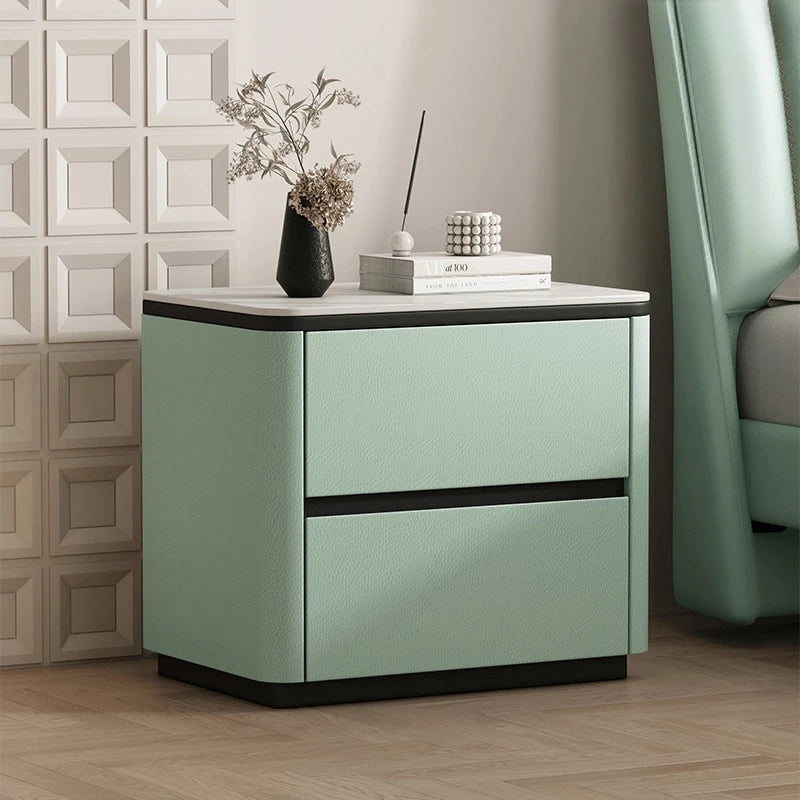 Low Organizer Bedside Table Bedroom Mobile Cabinets Drawers Luxury Storage Nightstand Librero Mesa De Cabeceira Trendy Furniture