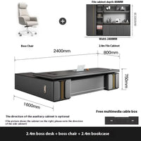 Bedroom Luxury Modern Boss Office Desk Work Art Stand Up Filing Cabinets Office Desk Gadgets Storage Ufficio Salon Furniture
