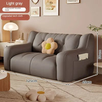 Luxury Home Sofa Modern Small Sofa Lazy Leisure Balcony FloorRecliner Italian Living Room Sofás Para Salón Postmodern Furniture