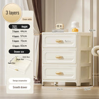 Home storage cabinet multi-layer drawer storage cabinet snack toys chest of drawers bedside table plastic storage cabinet