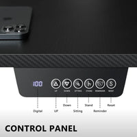 Electric Standing Desk, Adjustable Height, Electric Corner Standing Desk, Sit Stand Up Desk for Home Office Computer Workstation