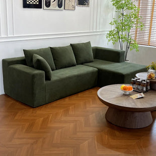 Modern Upholstered Corner Sofa Fabric