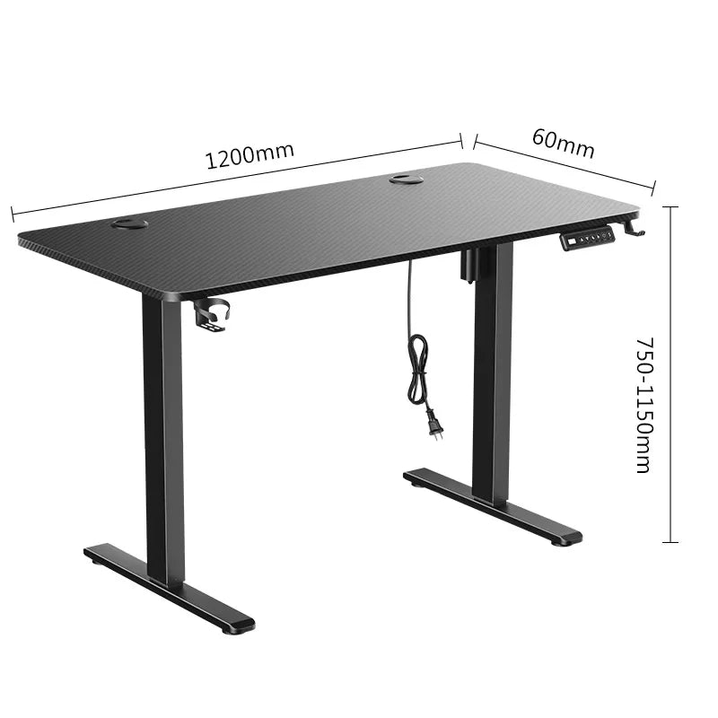 Electric Standing Desk, Adjustable Height, Electric Corner Standing Desk, Sit Stand Up Desk for Home Office Computer Workstation