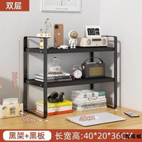 Office Desk Top Storage Ra Layered Bookelf Student Dormi Desk Organizer Desktop elf Office Furniture Accory