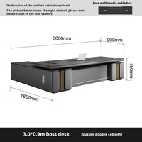 Bedroom Luxury Modern Boss Office Desk Work Art Stand Up Filing Cabinets Office Desk Gadgets Storage Ufficio Salon Furniture