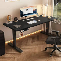 Electric Standing Desk, Adjustable Height, Electric Corner Standing Desk, Sit Stand Up Desk for Home Office Computer Workstation