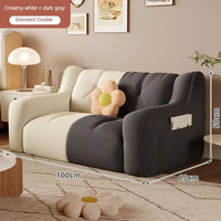 Luxury Home Sofa Modern Small Sofa Lazy Leisure Balcony FloorRecliner Italian Living Room Sofás Para Salón Postmodern Furniture